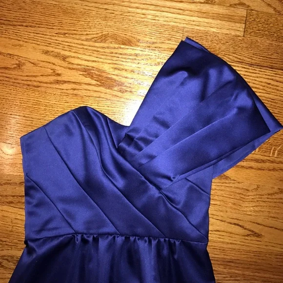 A.B.S. by Allen Schwartz One-Shoulder Dress - Picture 4 of 5